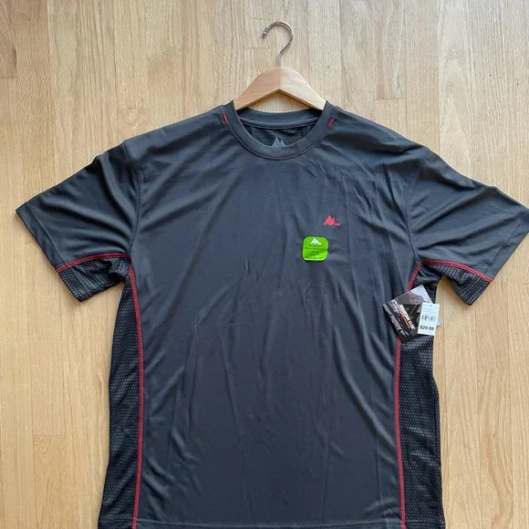 Mens Gray Workout Tee Size XL NWT - Picture 8 of 8